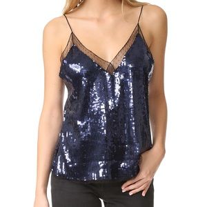 Free People Sassy Sequins Cami